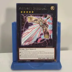 Yugioh 2x Artifact Durendal JUSH-EN057 Super Rare 1st Edition - Image 2