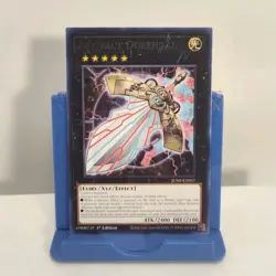 Yugioh 2x Artifact Durendal JUSH-EN057 Super Rare 1st Edition - Image 4
