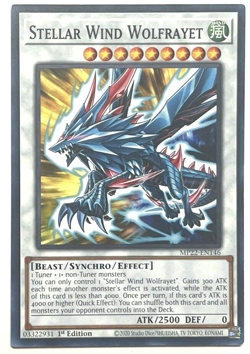 YuGiOh! - Stellar Wind Wolfrayet - Common - Image 1