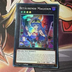 Yugioh! Betaubende Magierin Super Rare - RA01-DE035 1. Auflage - Deutsch - Image 1