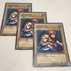 Yugioh x3 Gemini Elf RP02-EN026 Unlimited Regular Common Retro Pack 2 - Image 1