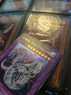 YUGIOH! Cyber Twin Dragon CRV-EN035 Ultimate Rare 1st Edition - Image 3