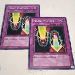 Yugioh x2 Magic Cylinder RP02-EN050 Unlimited Regular Rare Retro Pack 2 - Image 1