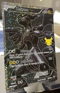 MINT +++ 💎 Pokemon Black White Zekrom 114/114 Celebrations: Classic Collection - Image 2