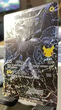 MINT +++ 💎 Pokemon Black White Zekrom 114/114 Celebrations: Classic Collection - Image 3
