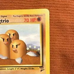 Dugtrio ✨ [NM] 2000 Pokemon Base Set 2 23/130 Rare Unlimited - Image 4