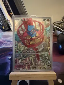 Riolu 010 Promo Pokemon Center Stamped Mint - Image 1