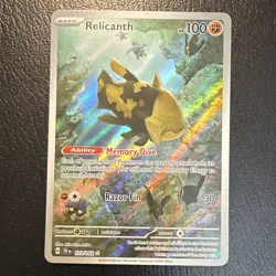 Relicanth 173/162 SV05 Temporal Forces Illustration Rare Full Art Holo ENG - Image 1