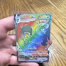 Pokemon TCG: Tornadus Vmax 209/198 Chilling Reign Rainbow Secret Rare NM - Image 1