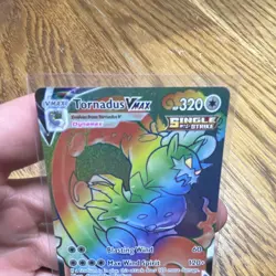 Pokemon TCG: Tornadus Vmax 209/198 Chilling Reign Rainbow Secret Rare NM - Image 2