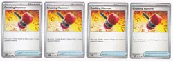 Crushing Hammer 168/198 x4 - 4x Trainer Playset Pokemon Scarlet & Violet - Image 1