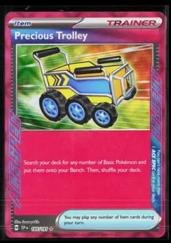 Precious Trolley 185/191 ACE SPEC Rare Surging Sparks Pokemon NM - Image 1