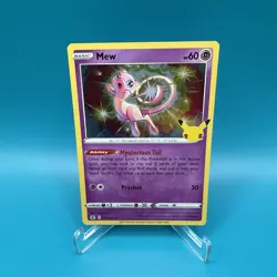 2021 Pokemon Celebrations Mew 011/025 Holo Rare NM FAST SHIPPING - Image 1