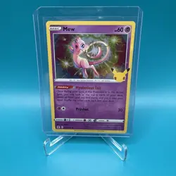 2021 Pokemon Celebrations Mew 011/025 Holo Rare NM FAST SHIPPING - Image 3