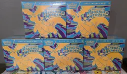 FACTORY SEALED Pokemon TCG Mega Evolution: Ascended Heroes ETB Lot of 5 - Image 1