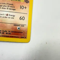 Pokemon Flareon Jungle 3/64 Holo Rare 1st Ed EN LP/NM- - Image 2