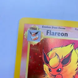 Pokemon Flareon Jungle 3/64 Holo Rare 1st Ed EN LP/NM- - Image 4