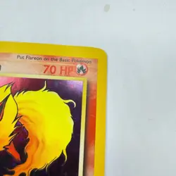 Pokemon Flareon Jungle 3/64 Holo Rare 1st Ed EN LP/NM- - Image 5