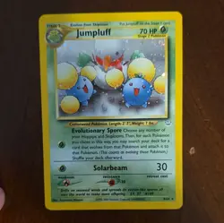 Jumpluff 09/64 Neo Revelation Holo Rare Unlimited English 70 HP Pokemon TCG 2000 - Image 1