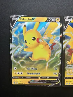 Pokemon: Pikachu V SWSH061 & Pikachu V 086/264 Ultra Rare Fusion Strike - Image 2