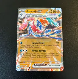 Pokemon Greninja ex 106/167 Sv06 Twilight Masquerade Double Rare Holo EN 310 - Image 1