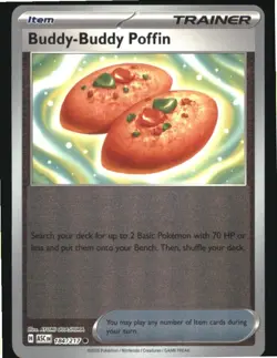 Buddy-Buddy Poffin 184/217 Common ME: Ascended Heroes Pokemon Reverse Holo NM - Image 1