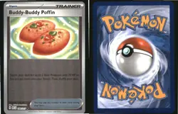 Buddy-Buddy Poffin 184/217 Common ME: Ascended Heroes Pokemon Reverse Holo NM - Image 3