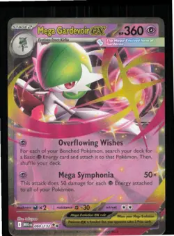 Mega Gardevoir ex 060/132 Double Rare Mega Evolution Pokemon Near Mint - Image 1