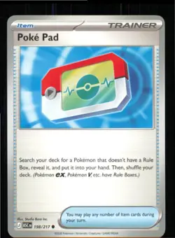 Poke Pad 198/217 Common Ascended Heroes Pokemon Near Mint - Image 1