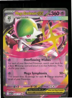 Mega Gardevoir ex 089/217 Double Rare Ascended Heroes Pokemon Holo Near Mint - Image 1