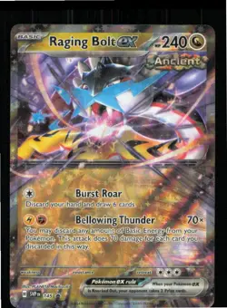 Raging Bolt ex 145 Holo Promo Scarlet & Violet Promo Pokemon Near Mint - Image 1