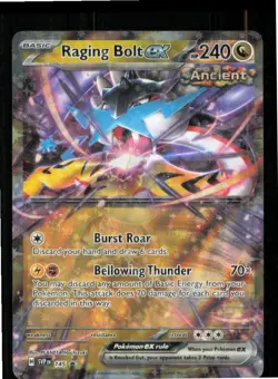 Raging Bolt ex 145 Holo Promo Scarlet & Violet Promo Pokemon Near Mint - Image 1