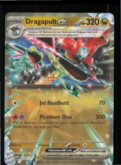 Dragapult ex 160/217 Double Rare Ascended Heroes Pokemon Near Mint - Image 1