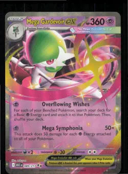 Mega Gardevoir ex 089/217 Double Rare Ascended Heroes Pokemon Holo Near Mint - Image 1