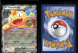 Meowth ex 062/088 Double Rare Perfect Order Pokemon Holo Near Mint - Image 3