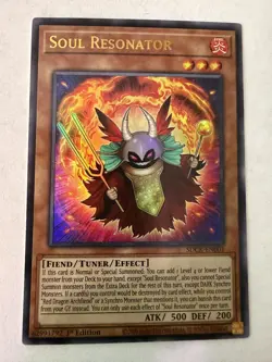 Yugioh - Soul Resonator - Ultra - 1st - SDCK-EN001 - NM - Image 1