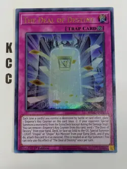 Yu-Gi-Oh! 1st Edition Holo BROL-EN055 The Deal of Destiny - Image 1