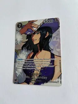 Bandai One Piece Card Game Ms. All Sunday SP OP-16 - Image 1