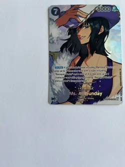Bandai One Piece Card Game Ms. All Sunday SP OP-16 - Image 5