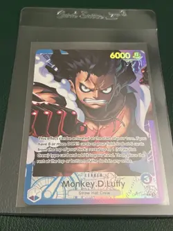 Monkey.D.Luffy OP11-040 (Alternate Art) - A Fist of Divine Speed (OP11) English - Image 3