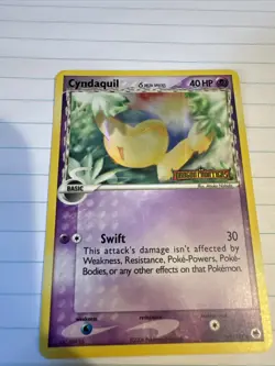 Cyndaquil (Delta Species) 45/101 Dragon Frontiers Reverse Holo - Image 1