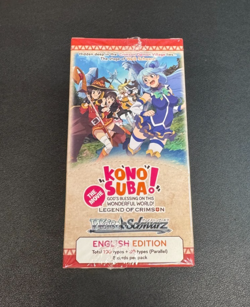 Weiss Schwarz KonoSuba Legend of Crimson English Reprint Edt Booster Box 20 Pack - Image 1