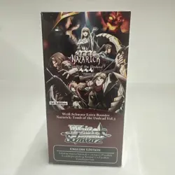 Weiss Schwarz Nazarick Tomb of the Undead Vol 3 Extra Booster Box English Sealed - Image 1