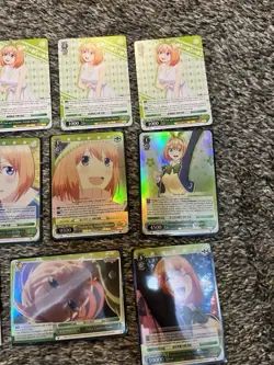 Weiss Schwarz Quintessential Quintuplets Card Lot RRR SR PR Foils Yotsuba + Bulk - Image 4