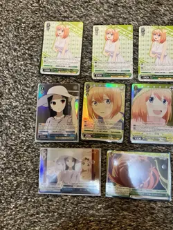 Weiss Schwarz Quintessential Quintuplets Card Lot RRR SR PR Foils Yotsuba + Bulk - Image 5