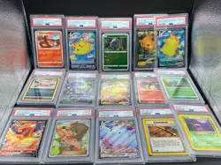 10 PSA 10 GEM MINT Graded Pokemon Slab LOT ONLY Bulk Wholesale WITH CHARIZARD - Image 1