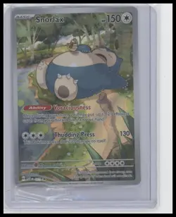 Pokemon TCG SV: Scarlet & Violet Promo Cards #051 Snorlax Sealed - Image 1