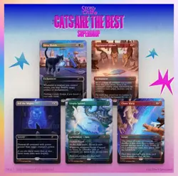 Secret Lair Cats of Chaos Foil Edition MTG Magic Cards NEW SEALED Presale - Image 1