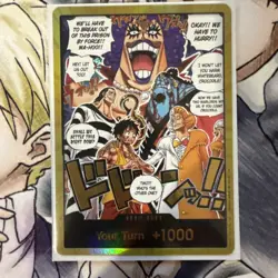 DON!! Card (Alternate Art) (Gold) The Time of Battle Foil - Image 1