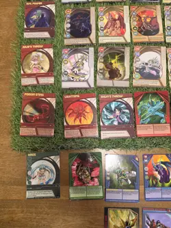 Bakugan Card Lot of 60 Cards - 32 Ability & 28 Gate (Metal Core) Cards - Image 3
